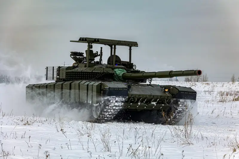 Military Watch Magazine: Россия всё активнее использует в зоне СВО модернизированные танки Т-80БВМ