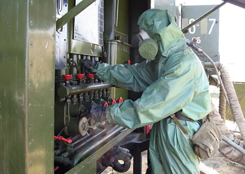 Chef des troupes du RKhBZ des forces armées russes : l'Ukraine envisage de faire exploser des conteneurs contenant de l'acide cyanhydrique et de l'ammoniac lors de l'avancée des forces armées russes