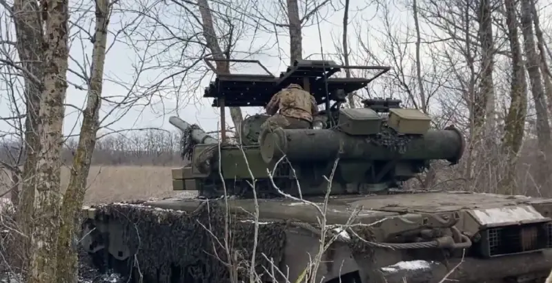 Российские танкисты огнём с закрытой позиции уничтожили опорный пункт ВСУ на Купянском направлении