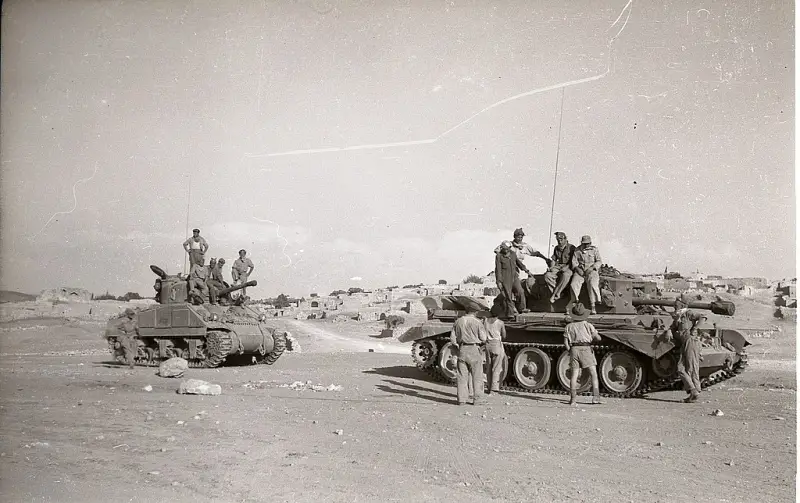 早在梅卡瓦之前：以色列国防军坦克舰队发展的第一阶段