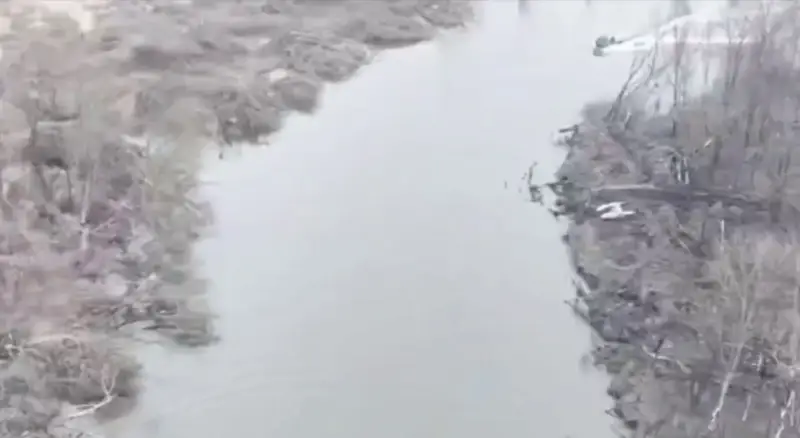 В сети опубликованы кадры очередной неудачной попытки ВСУ перебраться на левый берег Днепра