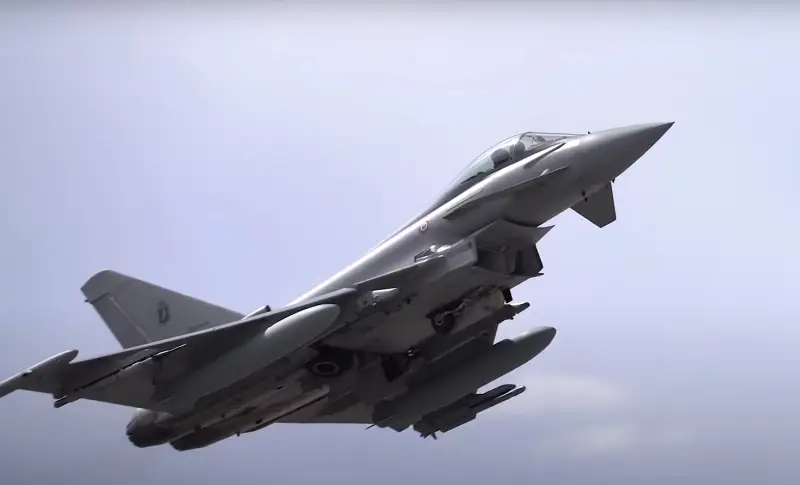 Истребители Eurofighter ВВС Великобритании участвовали в учениях в Саудовской Аравии после отмены запрета ФРГ на их продажу