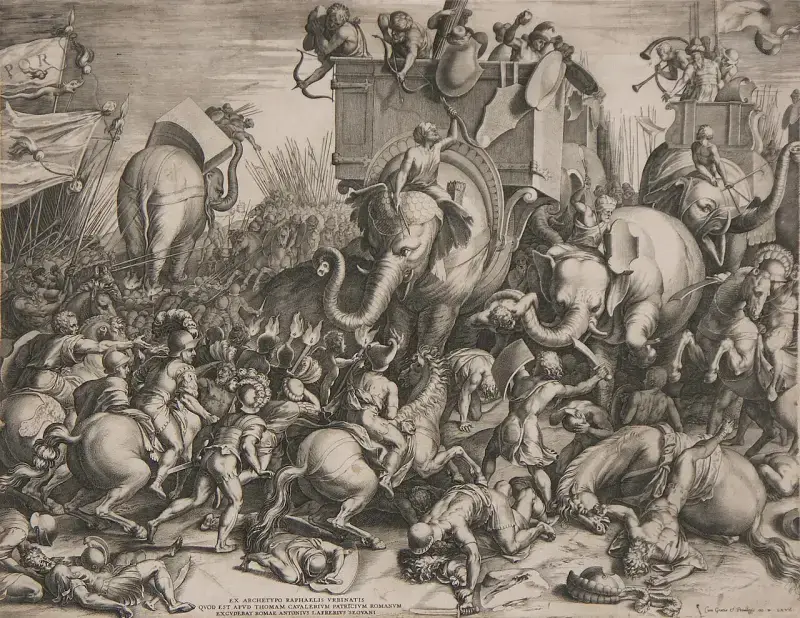 Vittoria di Santippo lo Spartano a Tuneto e cacciata dei Romani dall'Africa