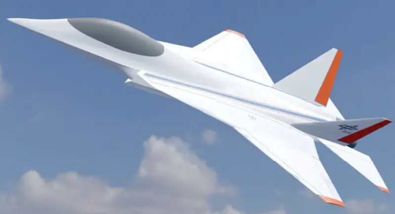 Almanya'da sunulan yeni nesil Diabolo savaş uçağının görselleştirilmesi