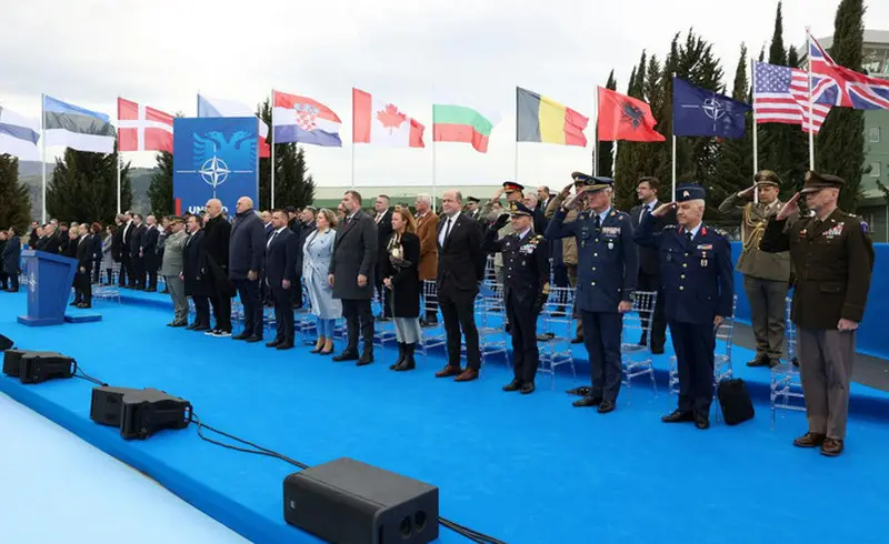 Первая на Балканах авиабаза НАТО открыта на месте бывшего военного аэродрома ВВС Албании