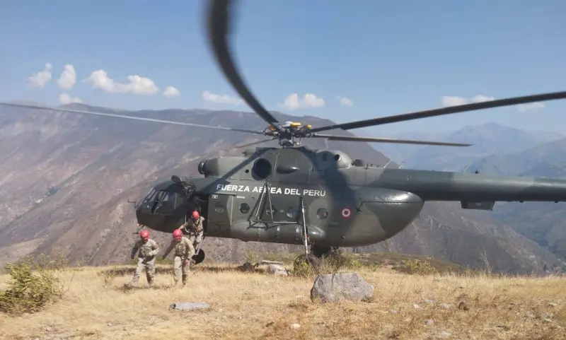 Найти замену таким надежным вертолетам не просто: Перу начинает беспокоить судьба парка Ми-8/17