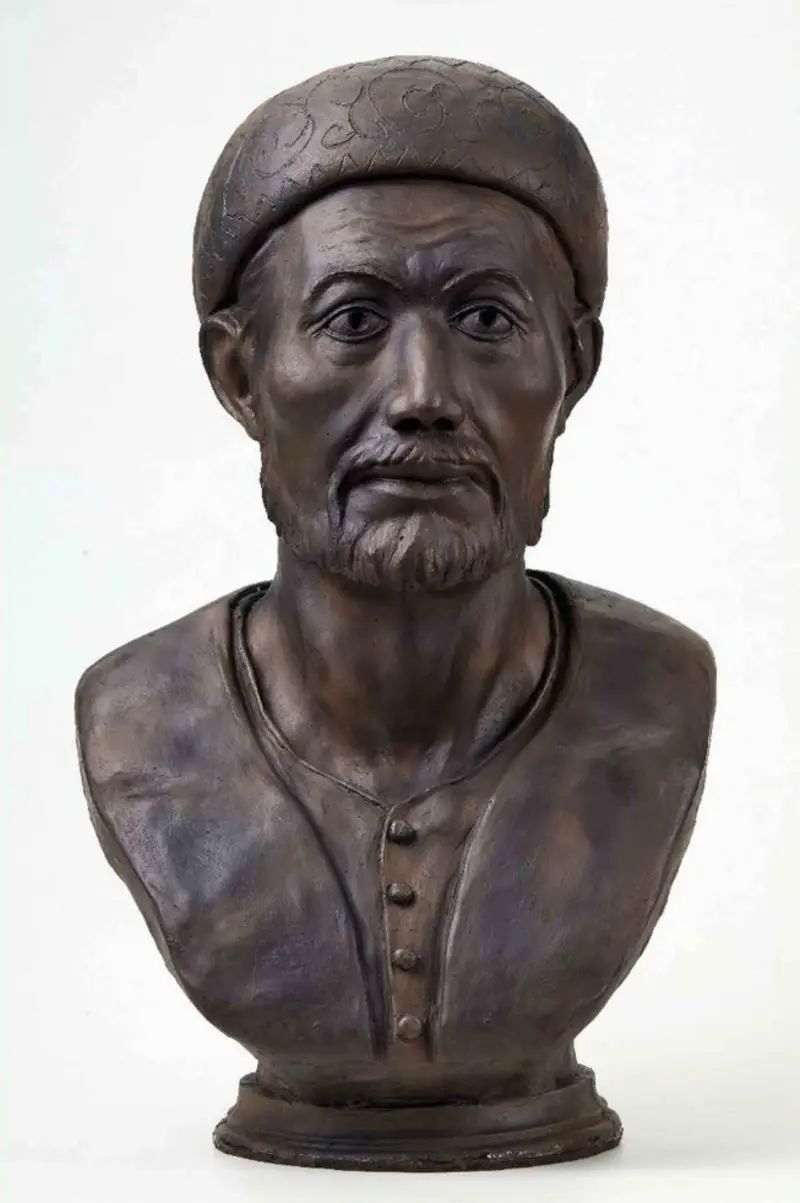 Kazan Khan Muhammad-Emin. Ricostruzione basata sul cranio del Khan