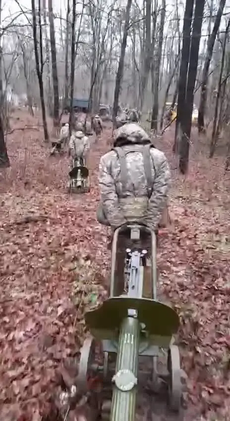 Antigüedades al servicio de las Fuerzas Armadas de Ucrania.