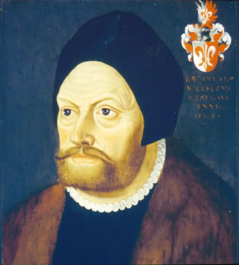 Bartholomeus Welzer, Porträt eines unbekannten Künstlers