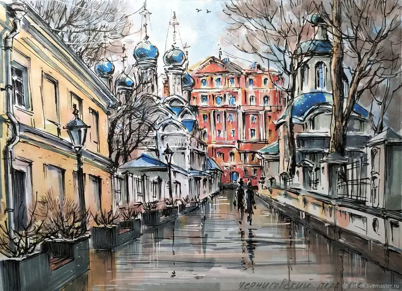 Moskova'nın sokakları. Ordynka'dan Chernigovsky boyunca - Paraskeva Pyatnitsa'yı aramak için