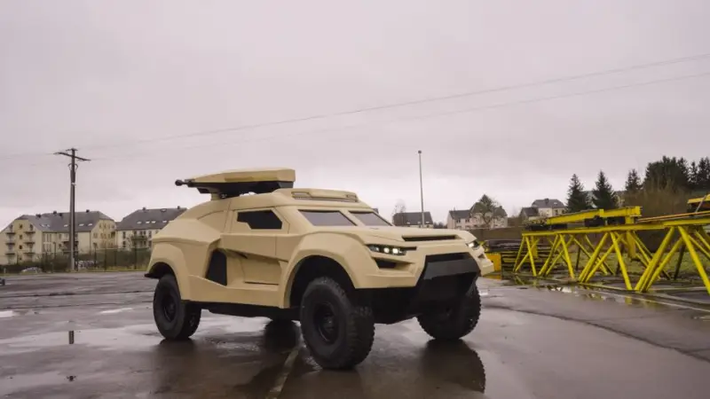 Бельгийская компания представила новую систему защиты от беспилотников для боевой машины Cockerill iX