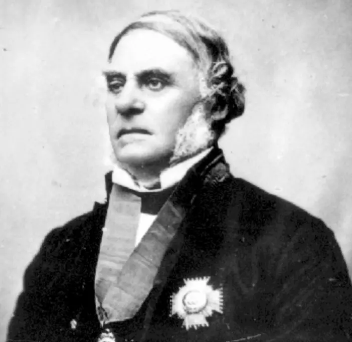 Governatore della Columbia Britannica James Douglas, ex amministratore delegato della Compagnia della Baia di Hudson