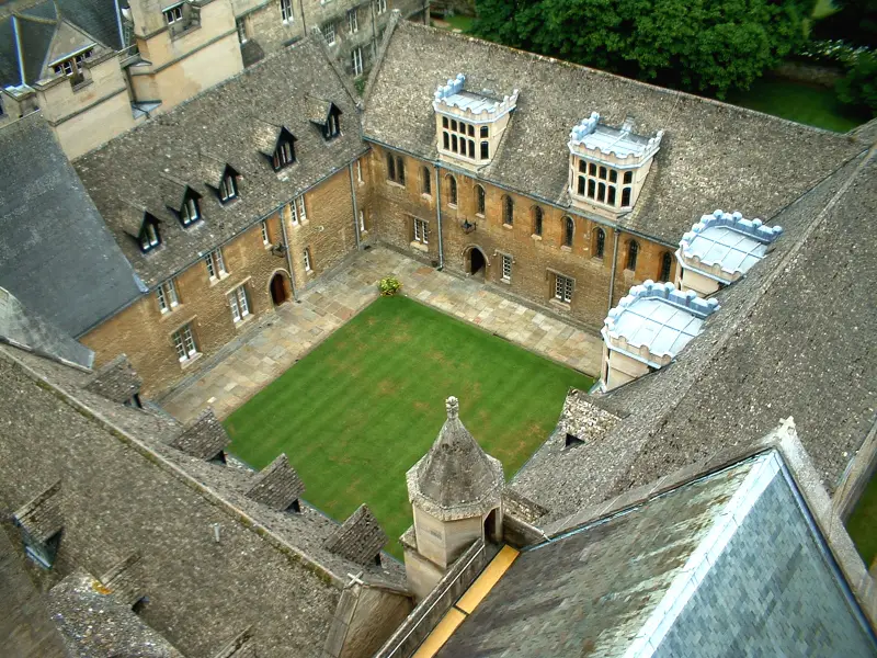 Una delle parti più antiche di Oxford