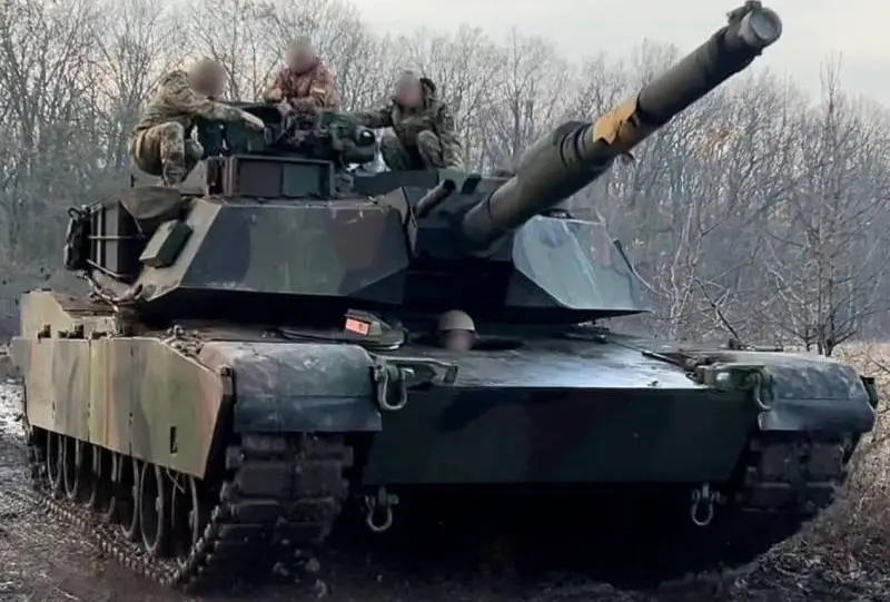 Шестой танк M1A1SA Abrams ВСУ уничтожен на Авдеевском направлении российским «Ланцетом»