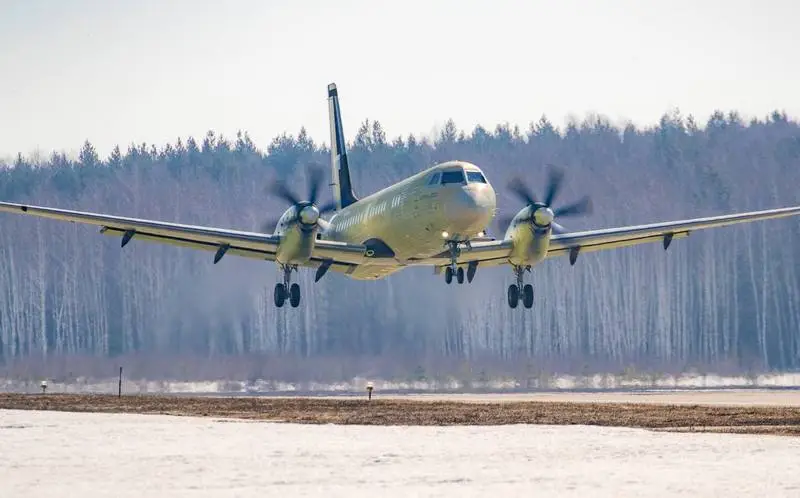 Второй опытный экземпляр нового регионального пассажирского самолёта Ил-114-300 поднялся в воздух