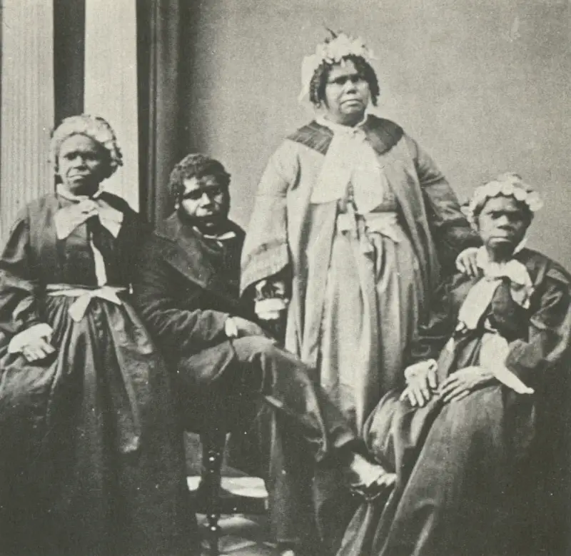 Tasmanians. Second half of the 19th century