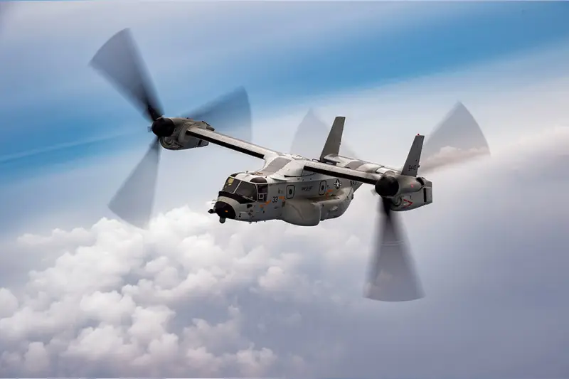 AP: Пентагон снимает запрет на полёты конвертопланов V-22 Osprey спустя три месяца после крушения
