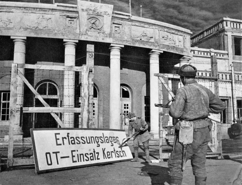 Libération de la Crimée : percée de la défense de la 17e armée allemande