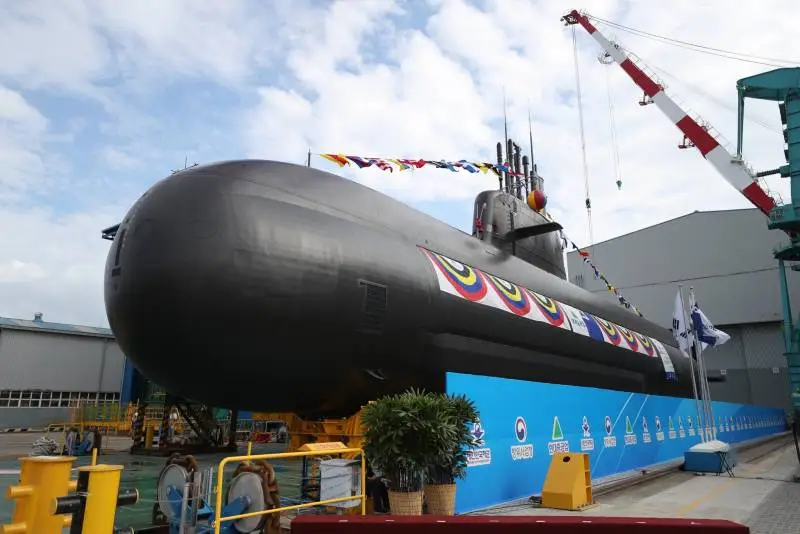ВМС Южной Кореи пополнились третьей ДЭПЛ национальной разработки проекта KSS-III