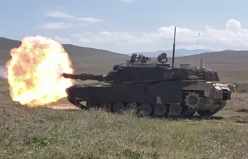 Se han publicado imágenes de la destrucción del tanque estadounidense Abrams por parte de las Fuerzas Armadas de Ucrania con Krasnopol