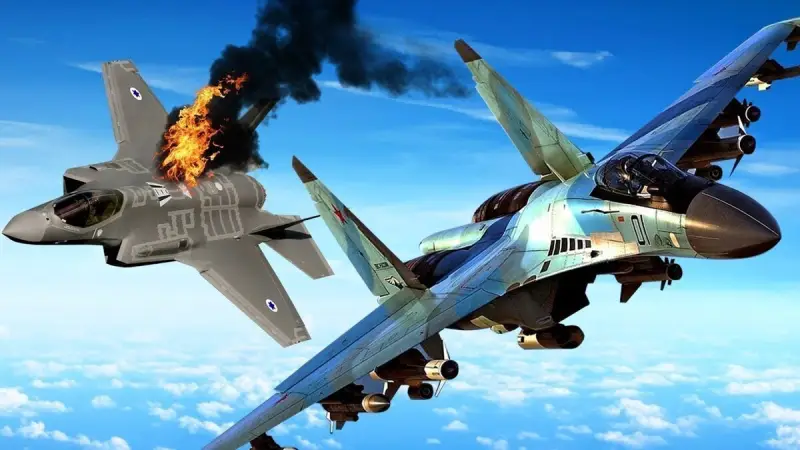 F-35 vs Su-35: the meeting will take place in the skies of Syria