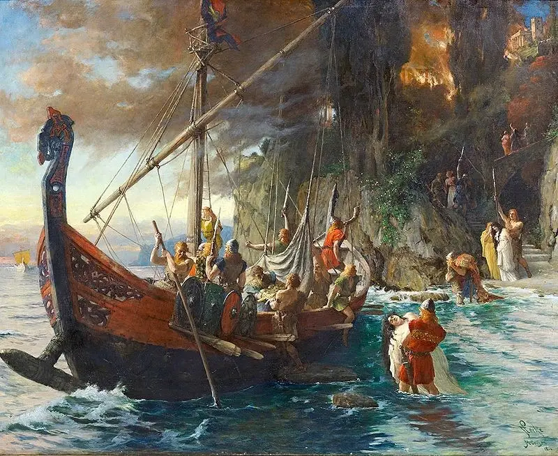 How the Viking raids on Britain began
