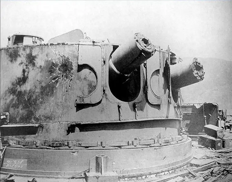 الفتيل الرئيسي للمدفعية البحرية الروسية خلال الحرب الروسية اليابانية. أنبوب حافة الهاوية