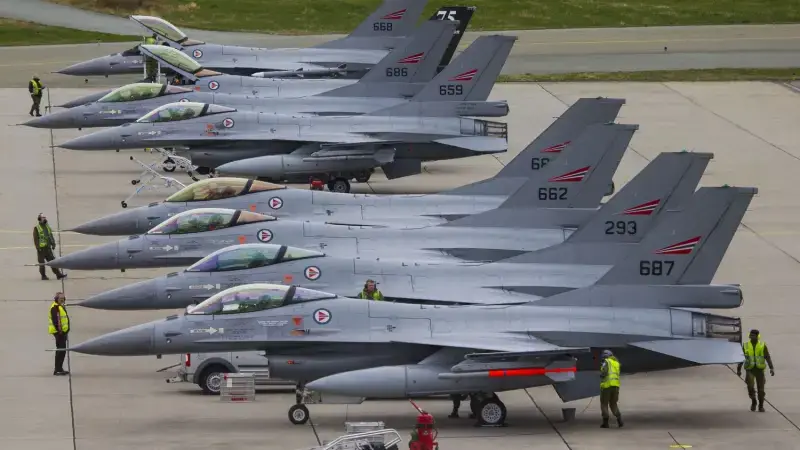 США разрешили Норвегии передать Украине списанные американские истребители F-16