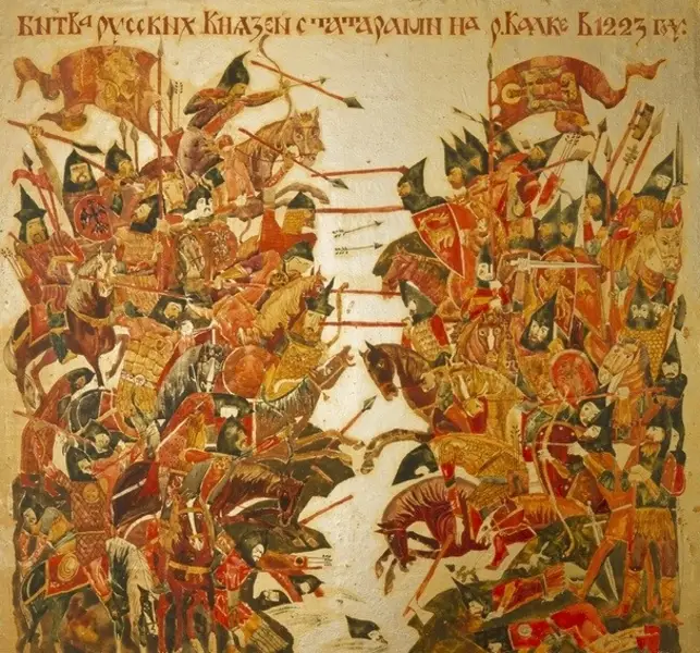 スベデイとジェベの西部遠征: カルカの戦い