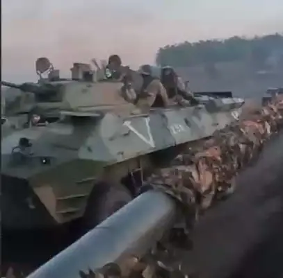 BTR-90 presumably in the Avdeevsky direction