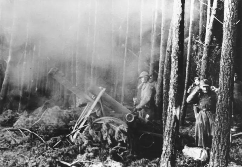 Otoño de 1944 en el bosque de Hürtgen