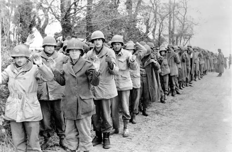 22 декабря 1944 года, военнопленные американцы