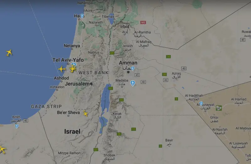 Израиль открыл своё воздушное пространство, фиксируется рост спроса на вылет из страны