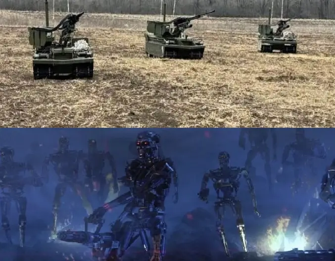 Tấn công Berdychi: nền tảng robot mặt đất bước vào trận chiến