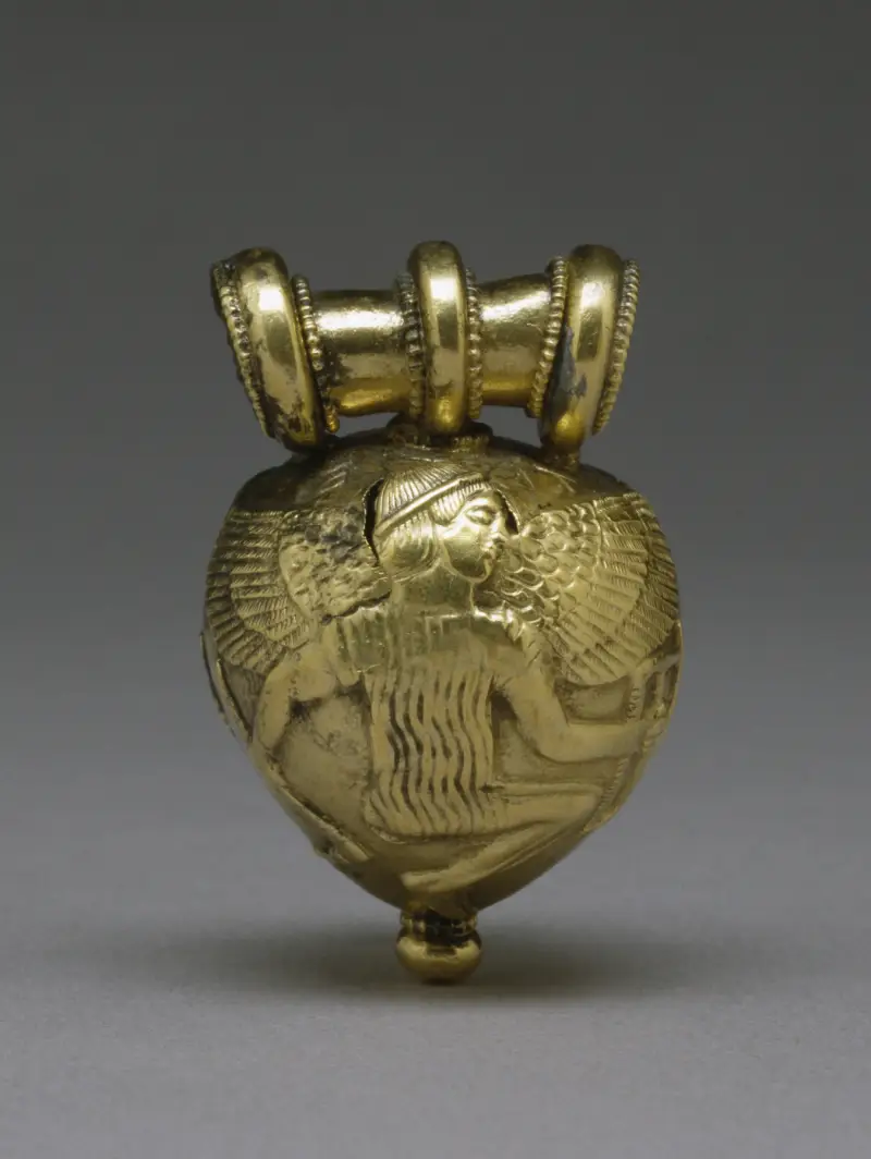 The Etruscan bull is one of the most common amulets. 5th century BC Walters Art Museum