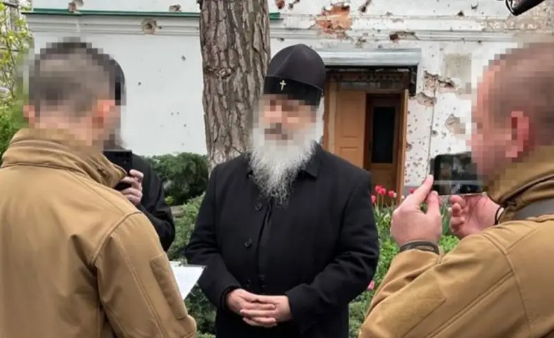 In Ukraine, the court sent the Metropolitan of Svyatogorsk Lavra into custody for two months