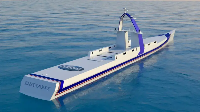DARPA's NOMARS Defiant unmanned vessel project
