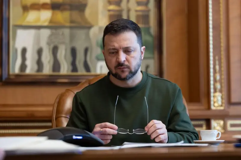 Украинский ТГ-канал: Зеленский заявил о якобы остановке российского наступления, хотя на ставке ему доложили об угрозе прорыва