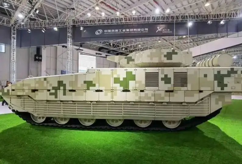 Çin VN20 piyade savaş aracının yeni bir silah ve otomatik yükleyiciyle yapılan modifikasyonunun bir görüntüsü ortaya çıktı