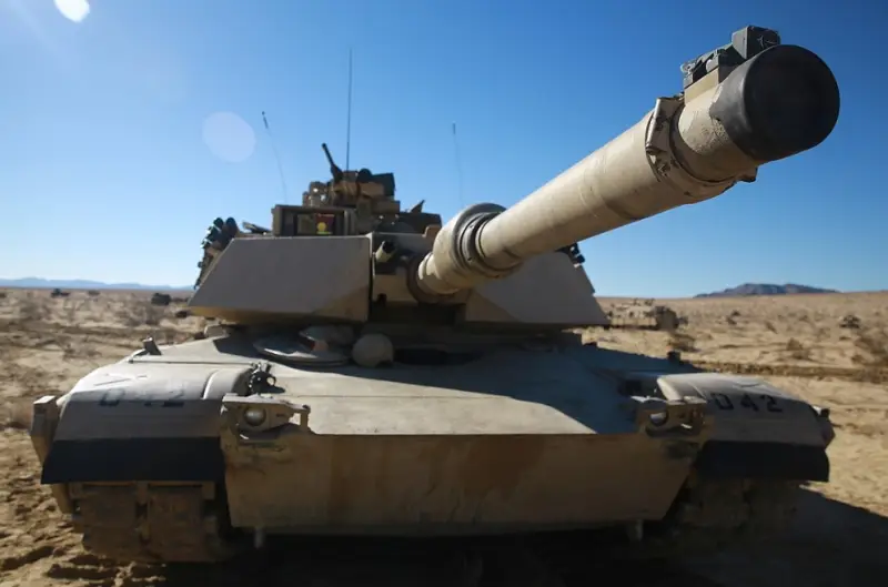 Украинские военнослужащие пожаловались американскому телеканалу на недостатки танка Abrams