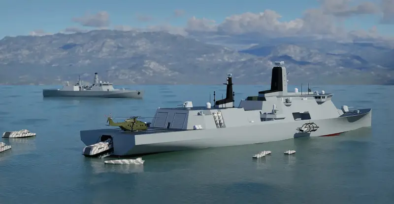 «Мастер на все руки»: в Британии представлен концепт ударно-десантного литорального корабля Fearless
