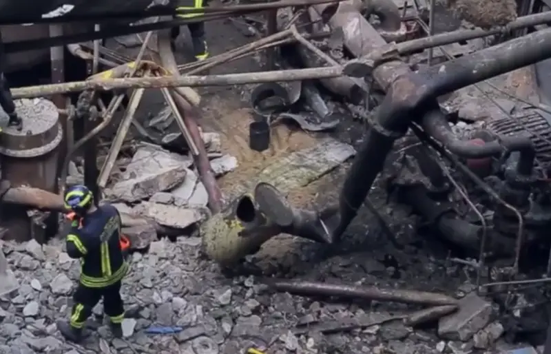 Украинская сторона показала то, что осталось от Трипольской ТЭС после ударов и пожара