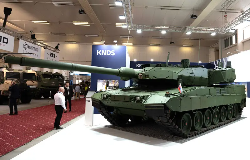 New military equipment shown at the Slovak exhibition IDEB 2024