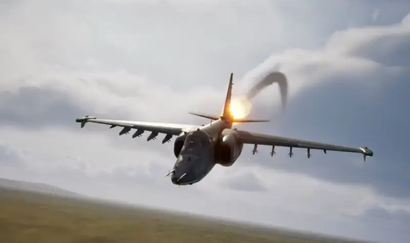 Бригада ВСУ опубликовала кадры из компьютерной игры в подтверждение якобы сбитого российского Су-25