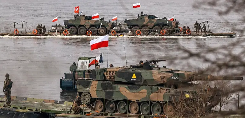 Командование ВС Польши предупредило о переброске войск к границе с Калининградской областью