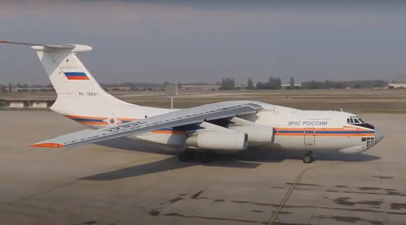 Ил-76 МЧС РФ с пострадавшими в результате вчерашнего теракта вылетел в Москву из Севастополя