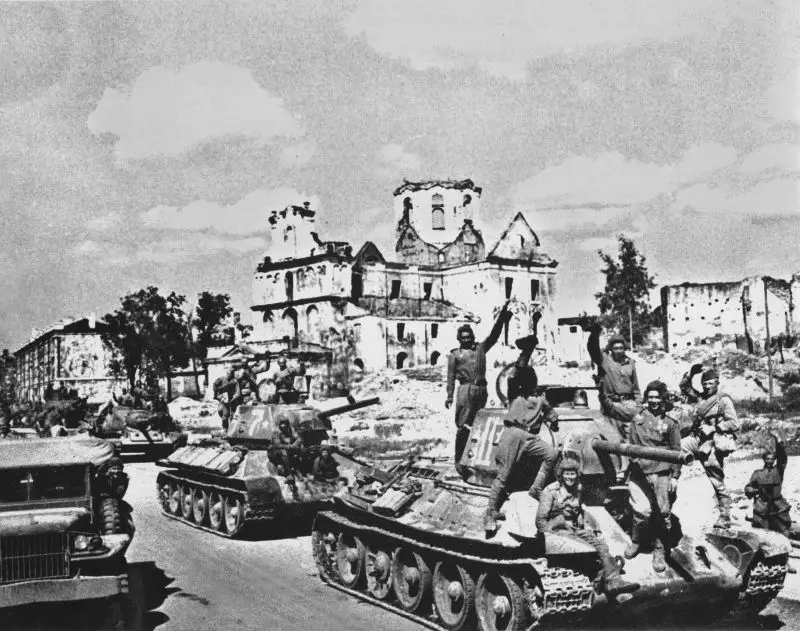 Крах немецкой группы армий «Центр»