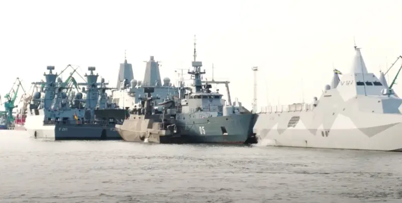 Одна большая цель: в порту Клайпеды собрались тридцать кораблей и катеров стран НАТО