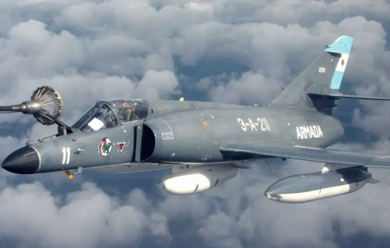 Аргентина и Франция обсуждают возможность передачи Киеву пяти неисправных штурмовиков Dassault-Breguet Super Étendard