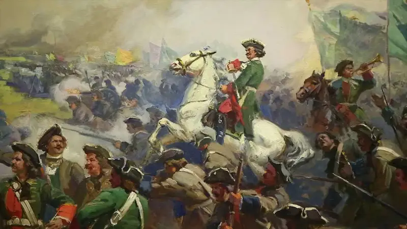День победы русской армии над шведами в Полтавском сражении